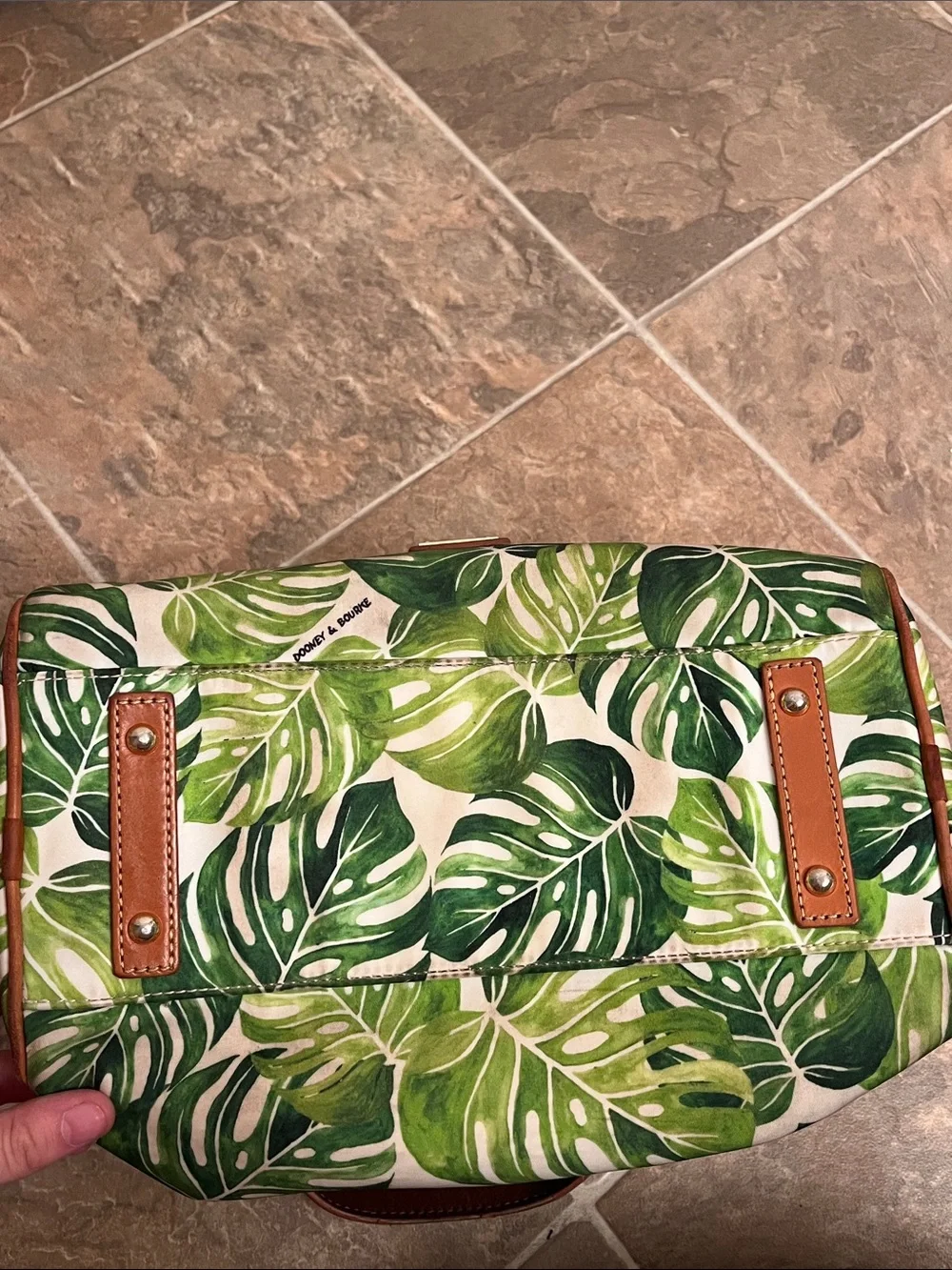 Dooney & Bourke canvas satchel
